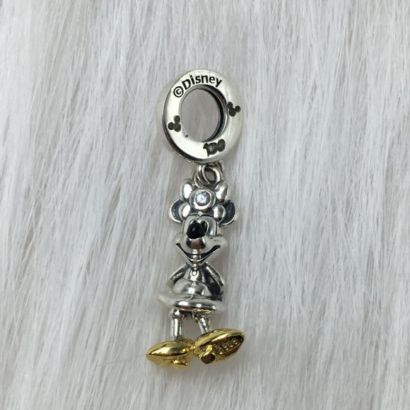 Pandora Disney 100th Anniversary Minnie Mouse Dangle Charm - Picture 3 of 3